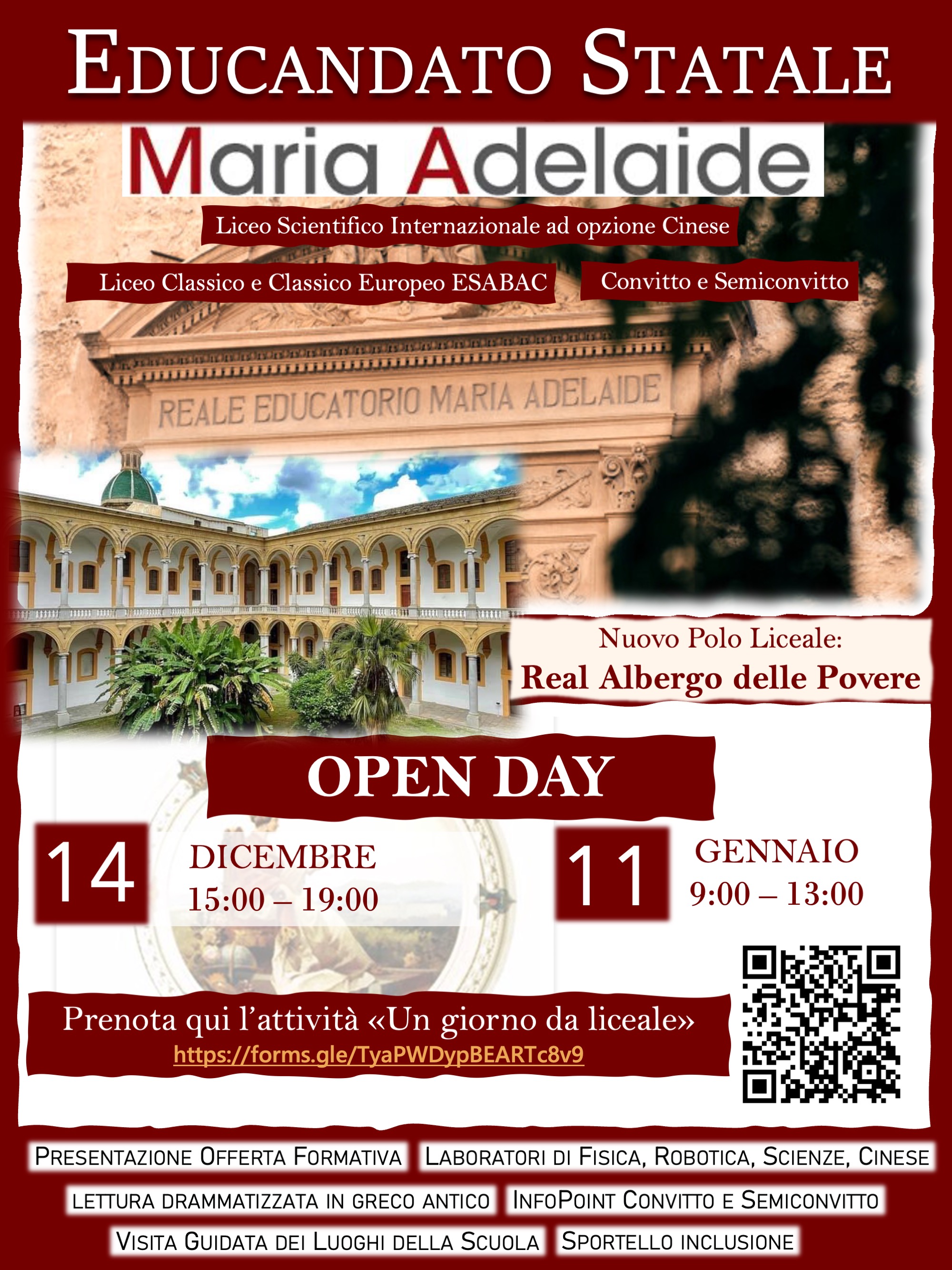 locandina open day liceo ok